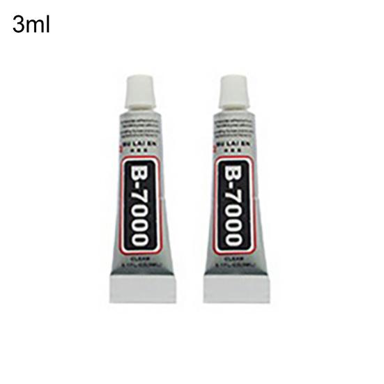 2Pcs B7000 Multi-purpose Glue Semi-fluid Strong Adhesive Waterproof Universal Glue DIY Jewelry Crafts for Metal