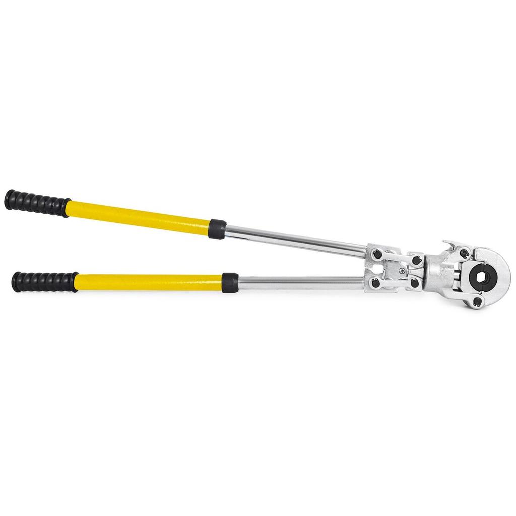 Copper Pipe Crimper Plumbing Crimping Tool V 12-28mm, Pressing Tongs Copper Pipe Crimper Crimping Tool TH 16-32mm Jaws 360° Head