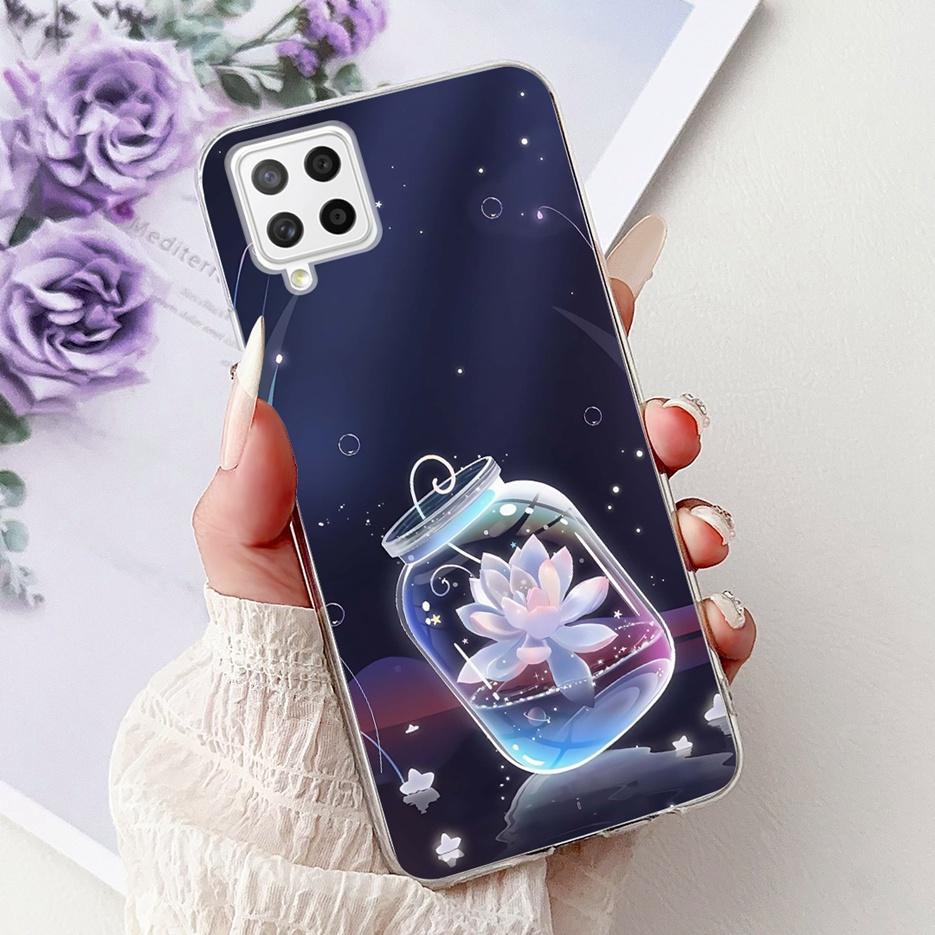 Чехол для Samsung Galaxy A22 4G Цветы Расписной Чехол Мягкий Тонкий Чехол для Телефона Для Samsung A22 A 22 Galaxy A42 5G Чехлы Сумки