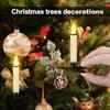LED Christmas Candles Battery Operated, Remote and Flashing Flames, Battery Operated Home Decoration, Waterproof Taper Candle