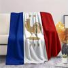 France National Football Team Flannel Blanket, High quality Comfortable for All Seasons, Home Decor, Warmth and Comfort