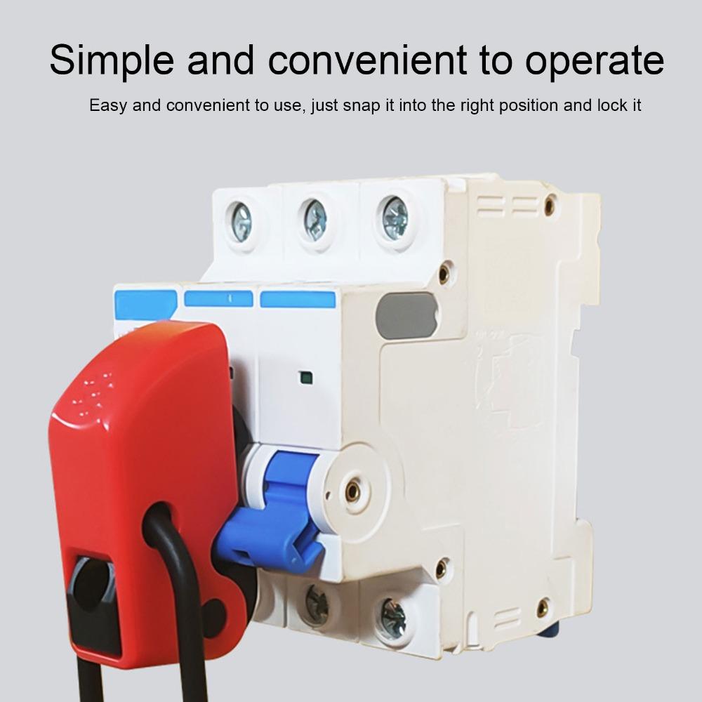 Safe Breaker Lockout Padlock Kit Red Circuit Breaker Lockout Kit Commercial