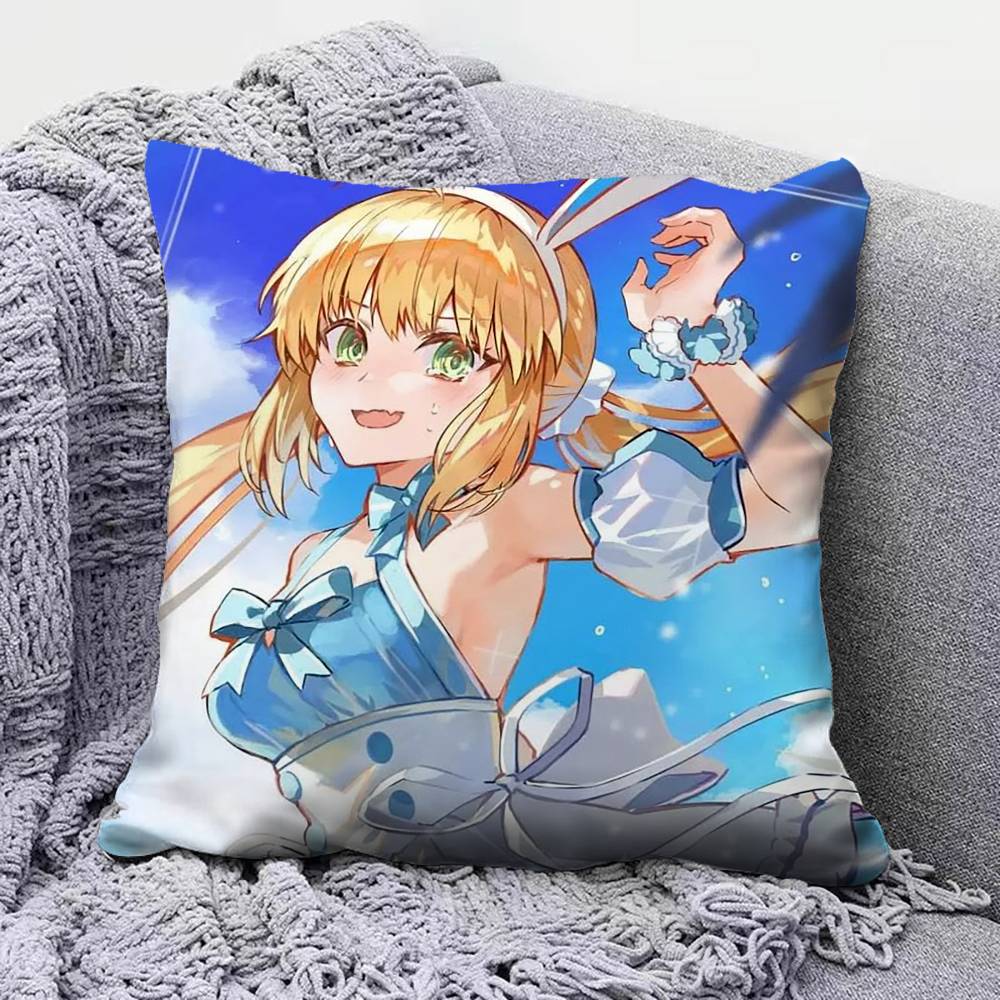 Артория Кастер Fate Grand Order Кастория Чехлы на диванные подушки и Декоративные наволочки на заказ