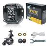 External Motorcycle TPMS Tire Pressure Monitoring System Big Wireless LCD Colorful Display Shift For Status Precise Digital Moto