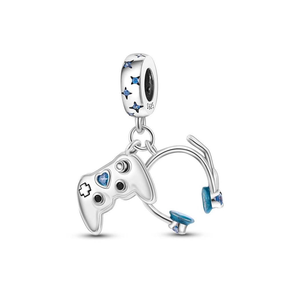 copper Plated Headphone Pendant Charm Bracelets for Women Compatible With Pendant Charm Bead Charms Bead Charms for Fine Jewellery Making Gift