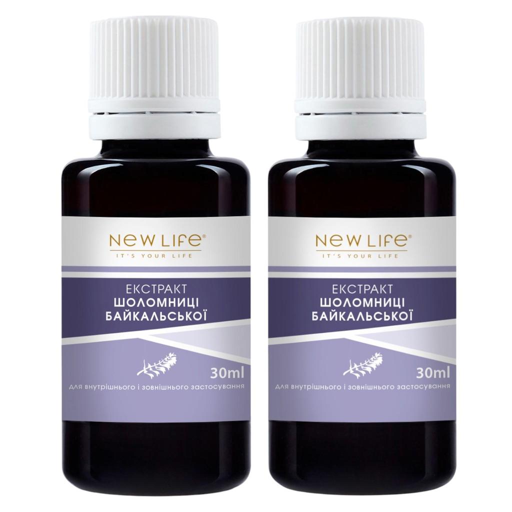 Шлемника Байкальского Экстракт Настойка Травяная Жидкость Добавка Диетическая New Life