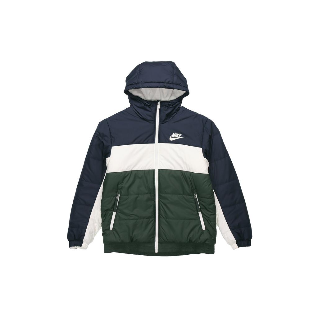 Nike Sportswear Zip-Up Cotton Jacket Men Outerwear Galaxy-Green BV4684-451