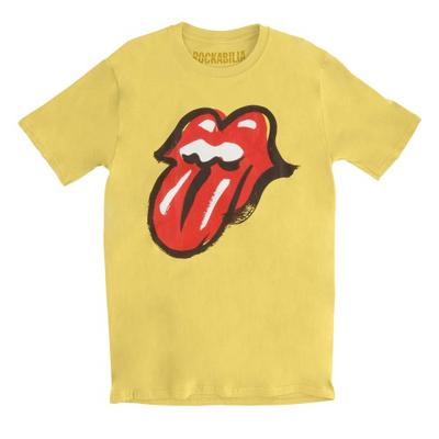 The Rolling Stones Футболка унисекс для взрослых без фильтра с язычком