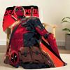 D-DeadpoolS Blanket Soft Throw Blanket for Home Bedroom Bed Sofa Picnic Travel Office Rest Cover Blanket Gift