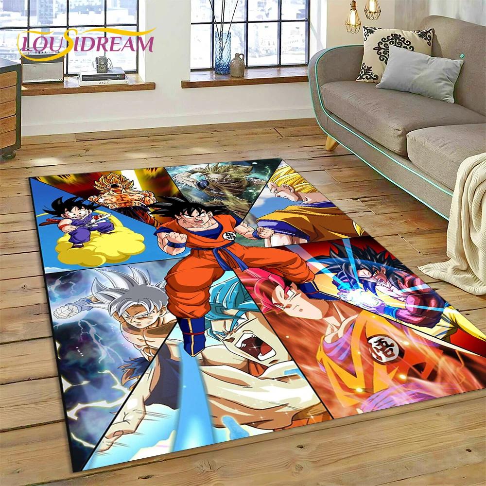 3D Ковер Dragon Ball для Декора Гостиной и Спальни