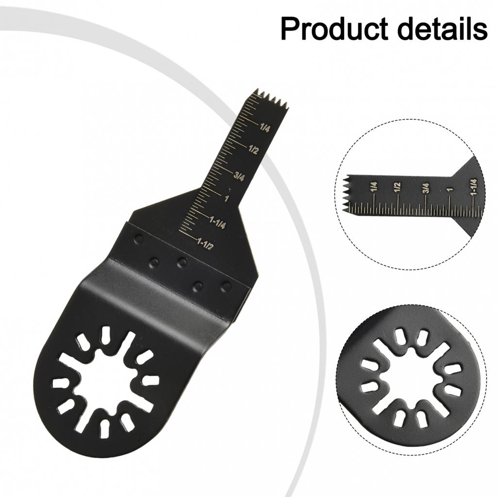 Изогнутое полотно пилы по металлу для осциллирующих инструментов с зубчатыми краями