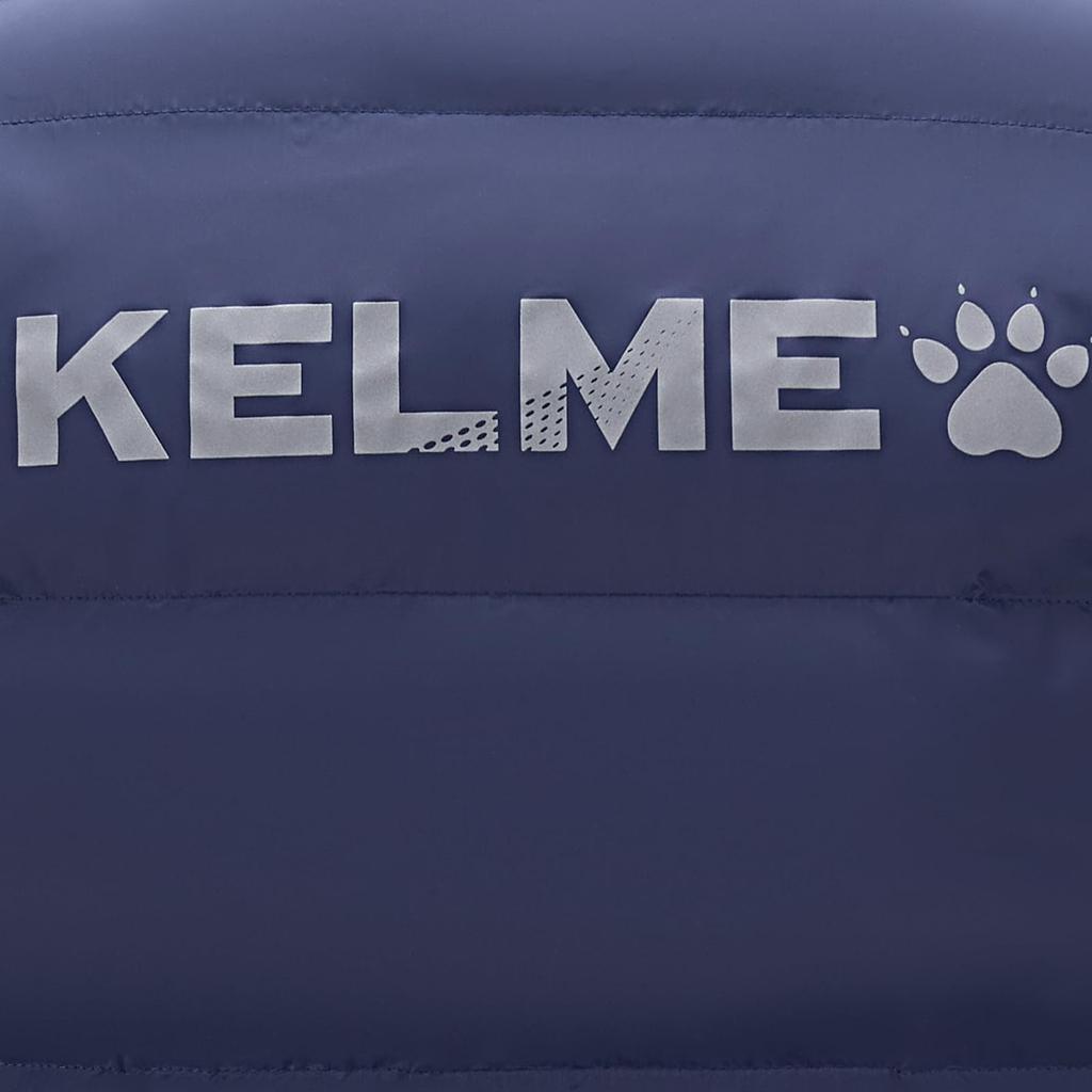 Мужской стеганый жилет Kelme, Активный жилет, Теплый, Легкий, Без рукавов, Защита от холодной погоды (Синий, Размер M)