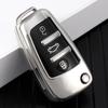 3 Buttons Folding TPU Car Key Cases for Audi A1 A3 A6 Q2 Q3 Q7 TT TTS R8 S3 S6 RS3 RS6 Remote Control Key Protector Cover
