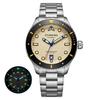 STARKING Men's Miyota 8215 Automatic Mechanical Watch Sapphire Crystal Luxury Watch Luminous 20Bar Waterproof Dive Watch for Man