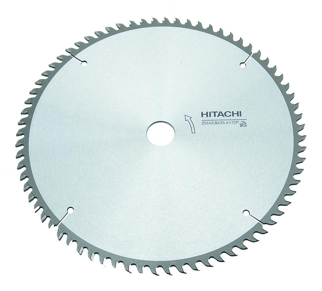 HiKOKI Tipped Saw Bench Circular 255mm X 72 (for Saws), 25.4mm, Blades, 0031-4874