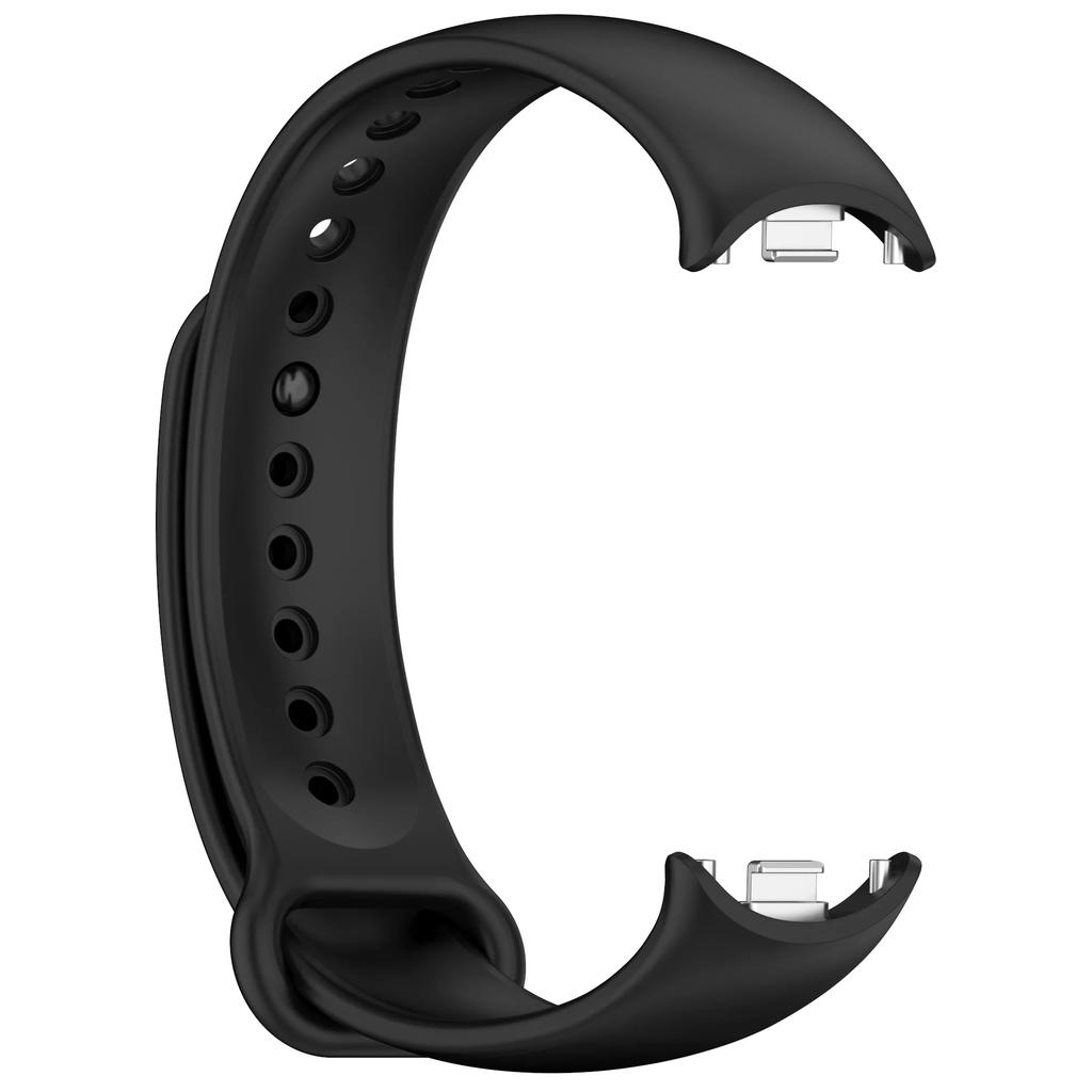 Мягкий силиконовый ремешок для Xiaomi Mi Band 10 Спортивный дышащий официальный браслет для Mi Band 9 8 Запасные аксессуары