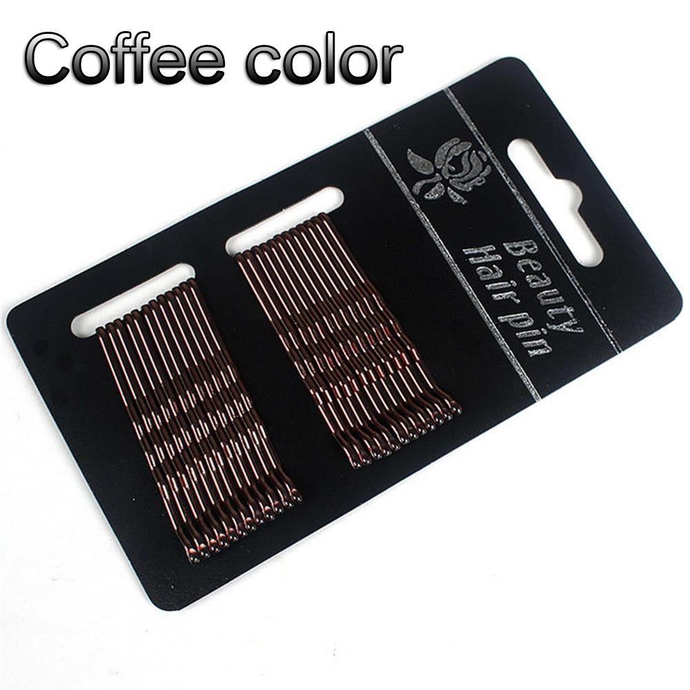 1Set(24PCS) Fashion Wave Salon Barrette Hairpin Hair Styling Clip Bobby Pin