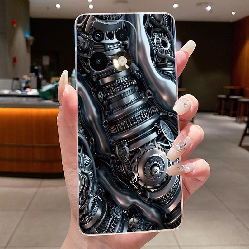 Чехол для телефона Realme 16 Pro 16 Pro+ Plus 5G Эстетичный Роскошный Милый Крутой Для Мальчиков Девочек Задняя Крышка Прозрачный Мягкий ТПУ Оболочка