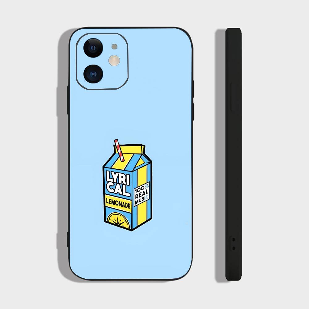 Drink L-Lyrical L-Lemonade For IPhone 17 Air 16 15 14 13 12 11 Pro Black Soft Cover Phone Case