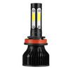 For 2015- Ford F150 4-Sides LED Headlights Hi-Low Beam+Fog Light Bulbs Combo