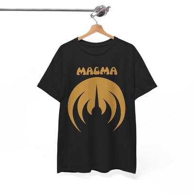 Футболка MAGMA, Французская прогрессив-рок группа, Zeuhl, Кристиан Вандер, Унисекс