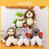 Lion Forest Animal Koala Elephant Sloth Frog Plush Toy Stuffed Doll Kids Gift