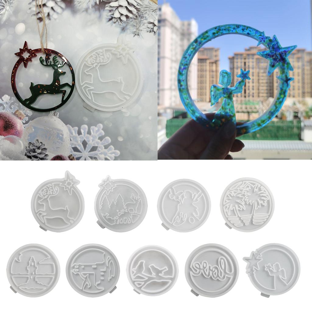 Flexible Silicone Mold Crafting Mould Easy To Use Epoxy Resin Molds Ornament Mold Perfect Gift for Art Enthusiasts