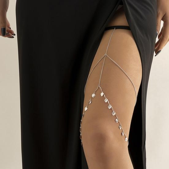 Многослойная цепочка на ногу в богемном стиле, изысканные женские украшения для тела из сплава для вечеринок