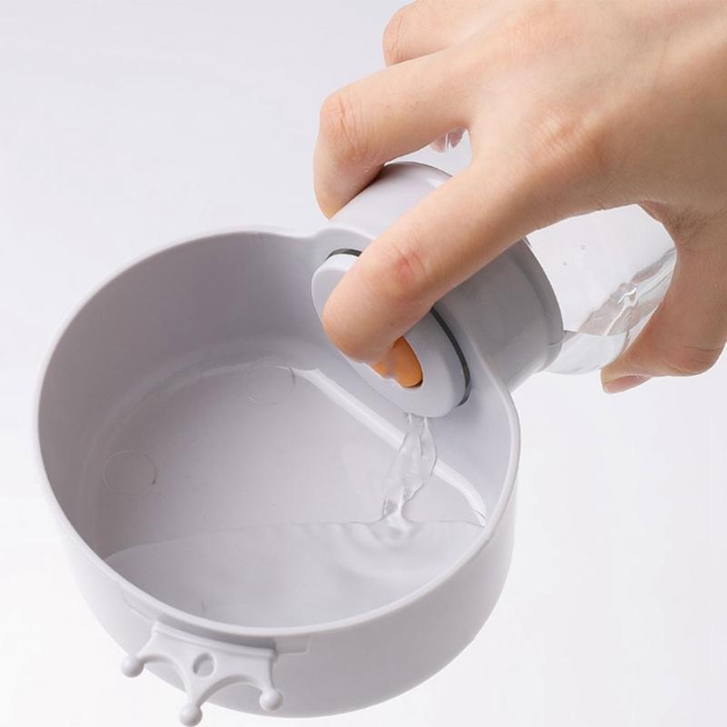 Бутылка для воды и кормушка для собак, портативная бутылка для воды и еды, дорожная миска для питомцев, питьевая миска для собак, бутылка для воды для улицы