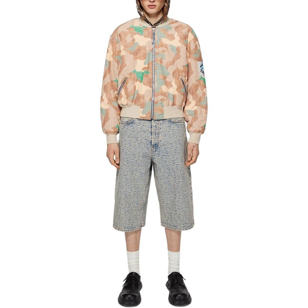 Acne Studios Бомбер на молнии с камуфляжным принтом, унисекс B90753-AH8