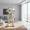 Astronaut Decor with Helmet Sculptural Astronaut Statue Space Explorer Statue Decorative Space Theme Figurines Safe