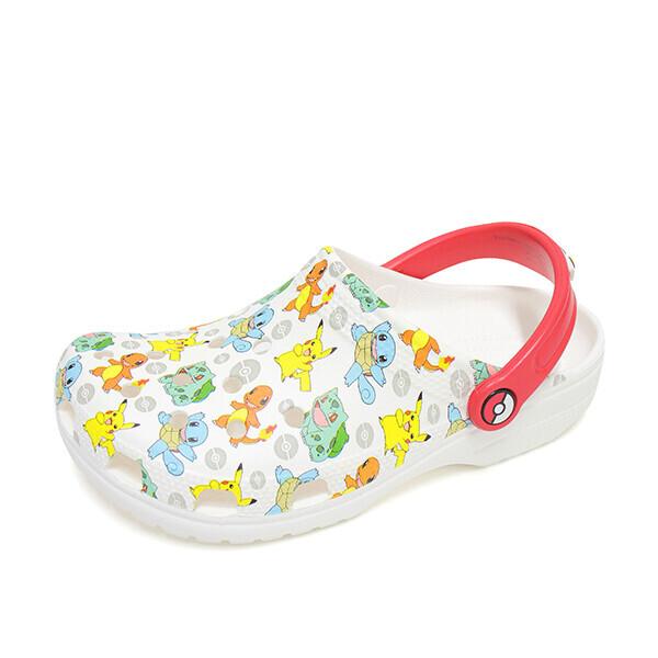 Crocs Classic Clog Sandal Slipper Aqua Shoes Girls PoKemon K Junior