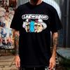 Fashion Hip Hop Unisexs Cotton Tshirt Band Cotton Black Print Overszied Short Sleeves Unisex Unisex Unisex Tee Unisexs Clothing