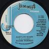 7-дюймовая пластинка MAJOR WORRIES Babylon Boops NONE Jammys Records 1986 Ямайка Регги Ска Даб Б/у