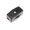 Black 3A 125V 18Awg 2C Spt2 Online On Off Gear Switch Led Lamp Power Cord Wire Electric Switch 2Gang Push Button Switch