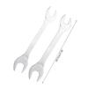 2Pcs Double End Spanner Tool Ultra Thin Spanner Open Ended Flat Spanner Metric Wrench for Under Limited Space Conditions