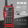 BaoFeng UV-S9 8W Portable Walkie Talkie Long Range Ham Radio Transceiver Up of Baofeng Uv-5r Two Way Radio