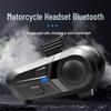 Bluetooth Hard Mic Full-Face Motorcycle Helmet Headset
