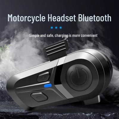 Bluetooth Жесткий Микрофон Шлем-Интерком для Мотоцикла Фулфейс