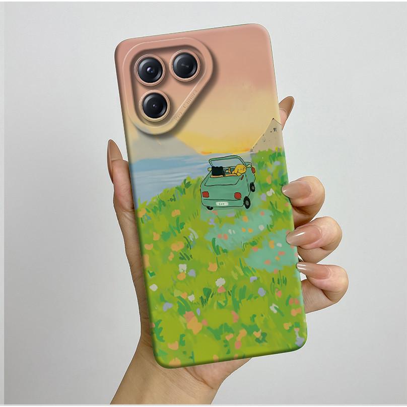 Чехлы Для Tecno Pova 7 Neo Чехол Эстетичный Цветок Бабочка Чехол для Телефона Жидкий Силикон Мягкий Бампер Ударопрочный Корпус 6,78 дюйма