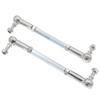 1 Pair 90 100 105 115 125 130 145 155 165mm M8 Ball Joint Steering Bar Bolt Tie Rod Kits for 49cc Mini Chinese ATV Quad Bike