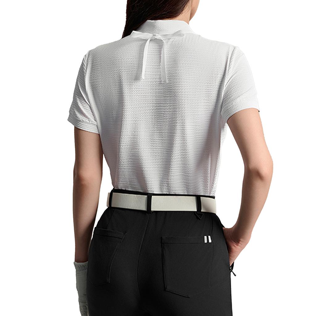 Новая женская рубашка-поло серии FILA Golf A11W535103F-WT