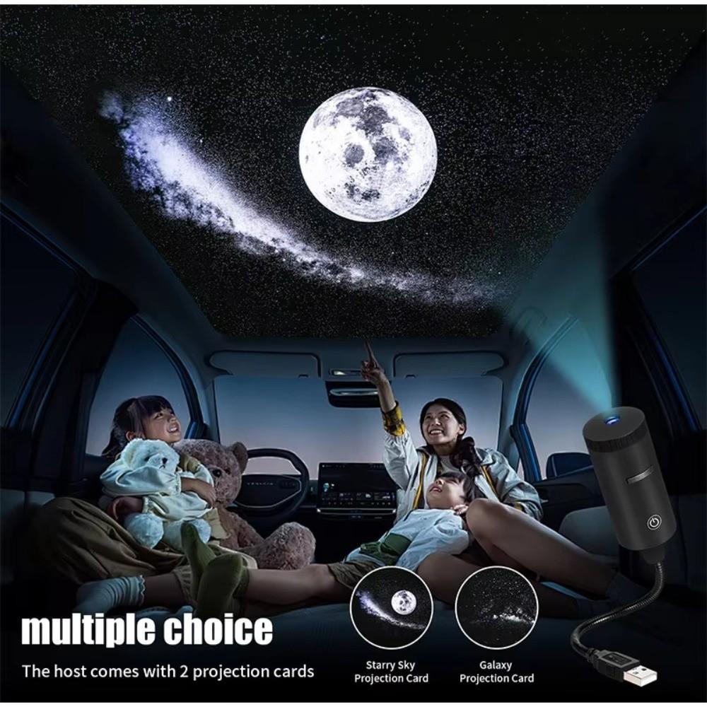 USB Powered Galaxy Projector Flexible Night Light Galaxy Car Star Projector Living Room