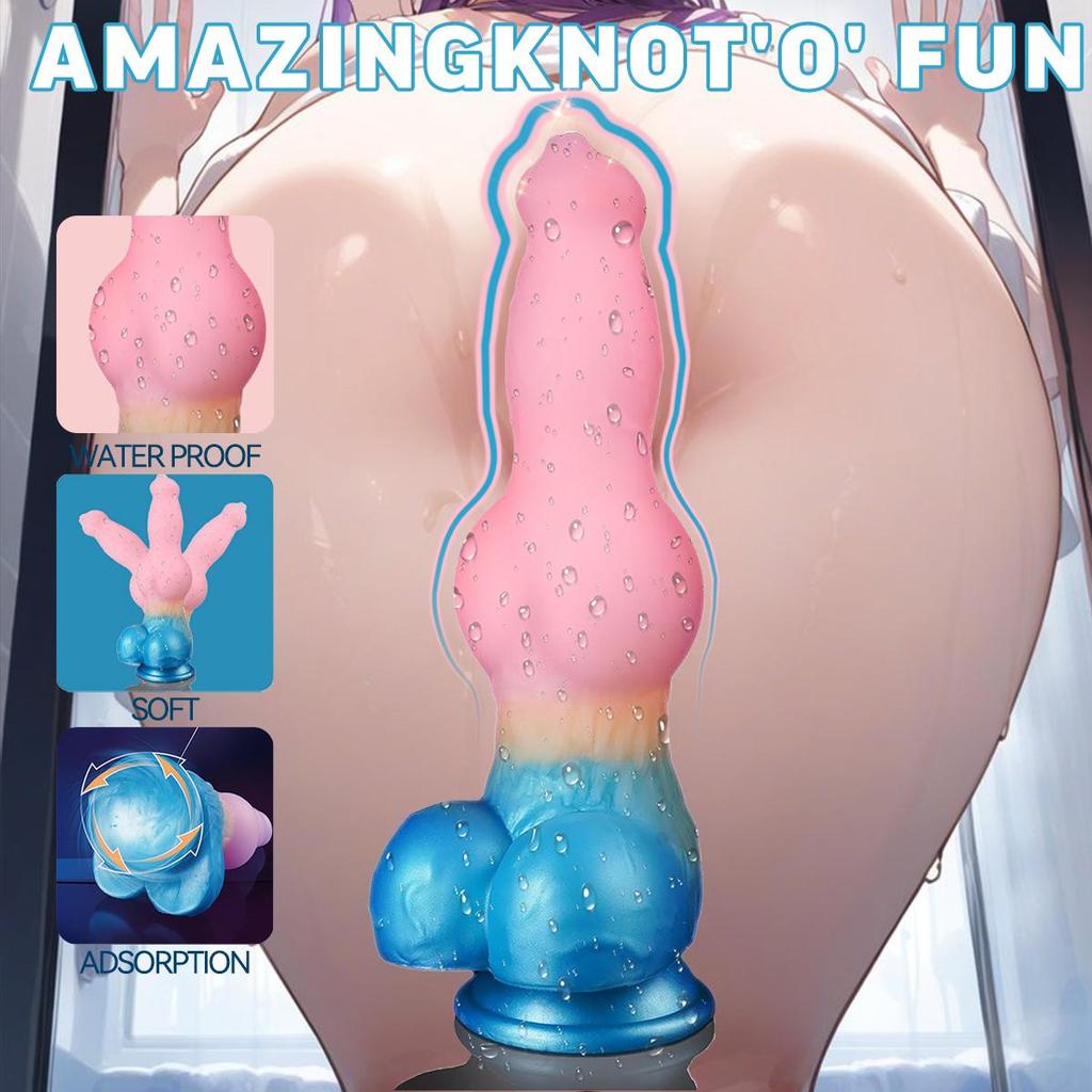 Animal Penis Anal Plug Silicone Large Dildo Suitable for Women Soft and Safe Sex Toys Suction Cup Big Butt Plug Adult Products