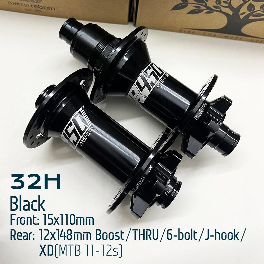 Втулки Koozer 450 32H 28-отверстий Boost Cube K7 Громкие MTB Втулки 6 Болтов J-Hook Для Shimano 15X110 Boost Передняя Втулка Сквозная Ось 12X148 Задняя Втулка