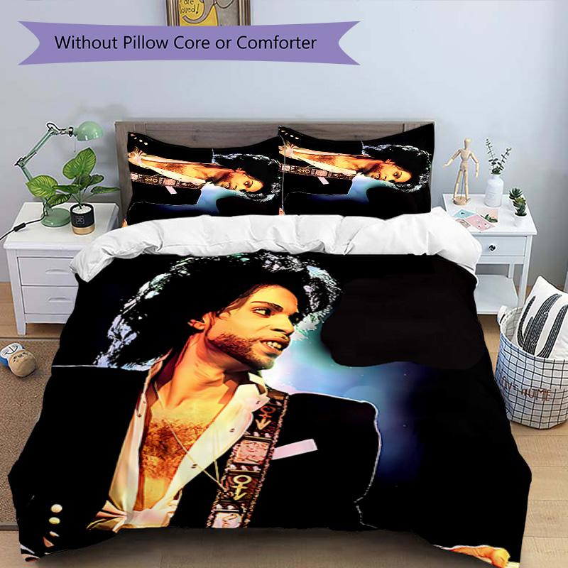 3pcs Purple Rain4 pattern bedding set duvet cover set includes duvet cover &pillowcases, perfect all season bedroom decoration & gift