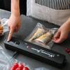 Машина для вакуумной консервации пищевых продуктов на кухне, автоматический домашний вакуумный упаковщик, портативный мини-упаковщик для пластиковой упаковки