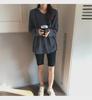 2025 Korean-Style Oversized Hooded Sweater - Women's Trendy, Lightweight, Long-Sleeve Pullover for Spring and Autumn