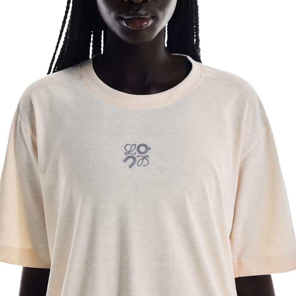 На x LOEWE Active Футболка SS25 Унисекс Бежевый Желтый 1UF10431951