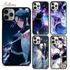 Чехол для телефона Demon Slayer Shinobu Kochō для iPhone 11 12 13 14 Pro Max mini XR XS SE 2020 6S 7 8 Plus Samsung Galaxy S21 S22